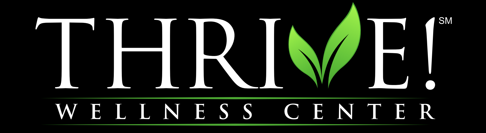 Thrive Wellness Logo - BLK NO URL
